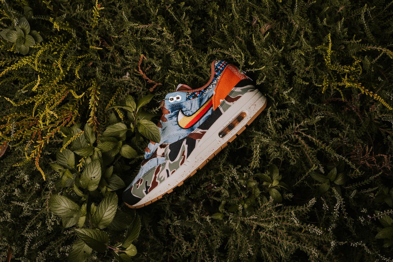 Concepts x Air Max 1 Mellow Shoe on the Grass