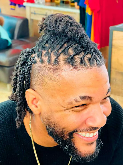 Men with Drop Fade With Twists