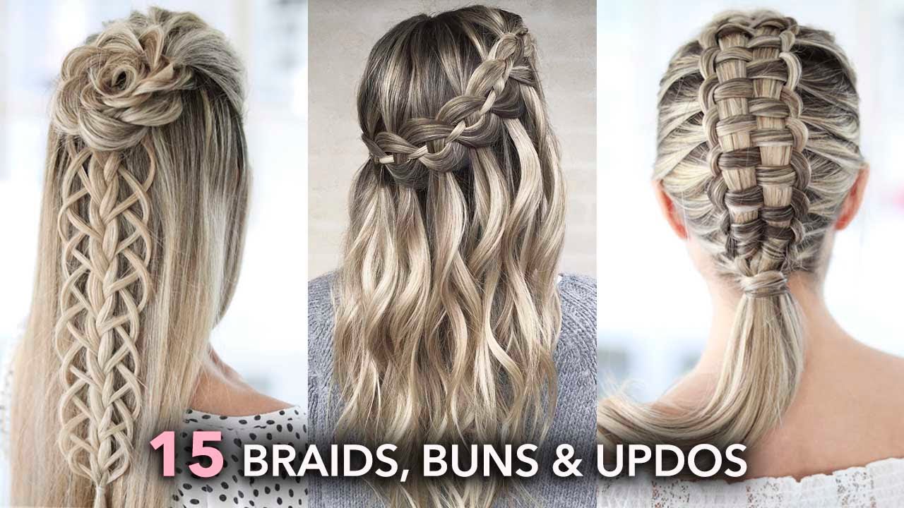 15 Braid Back Hairstyles