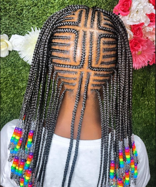 Ghana-braids-with-beads