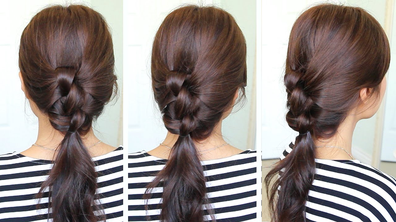 The Knotted Ponytail
